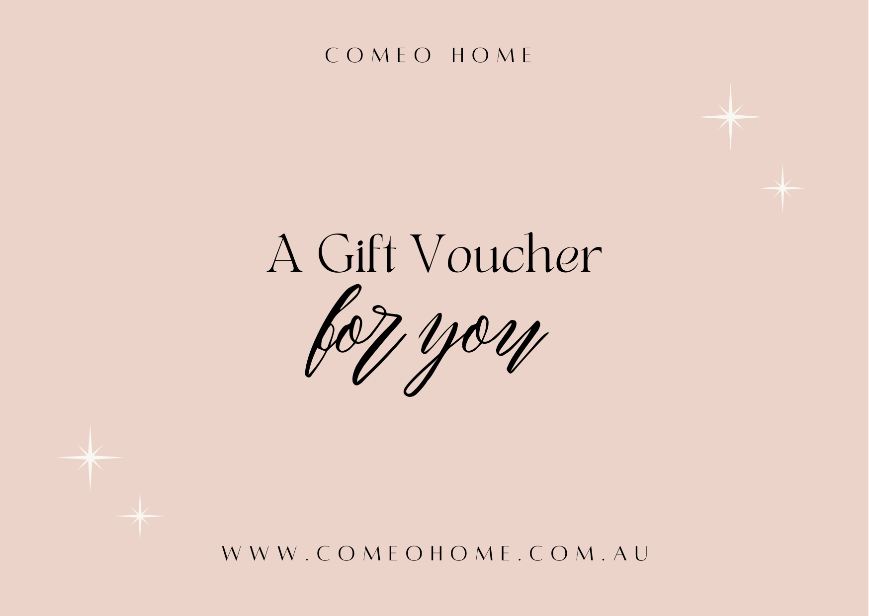 Comeo Home Gift Card / Gift Voucher