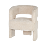 Load image into Gallery viewer, Emanuel Fluffy Fabric Armchair - Nougat
