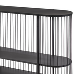 Load image into Gallery viewer, Enola Metal Console Table - Black
