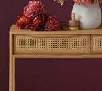 Load image into Gallery viewer, Eritrea 2 Drawer Timber Console Table - Natural
