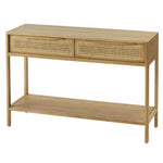 Load image into Gallery viewer, Eritrea 2 Drawer Timber Console Table - Natural
