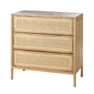 Eritrea Timber Chest Of Drawers - Natural
