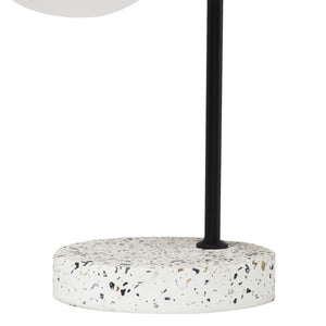 Floriane Terrazzo Table Lamp - Black