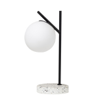 Load image into Gallery viewer, Floriane Terrazzo Table Lamp - Black
