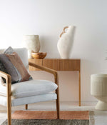 Load image into Gallery viewer, Grand Designs Bright 2 Drawer Oak Timber Console Table - Natural
