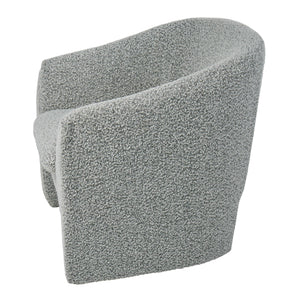 Grand Designs Kinsley Boucle Armchair - White/Black