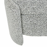 Load image into Gallery viewer, Grand Designs Kinsley Boucle Bench Seat Ottoman - White/Black
