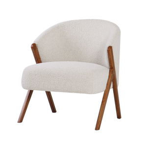 Grand Designs Lennox Boucle Armchair - Ivory