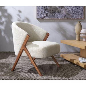 Grand Designs Lennox Boucle Armchair - Ivory