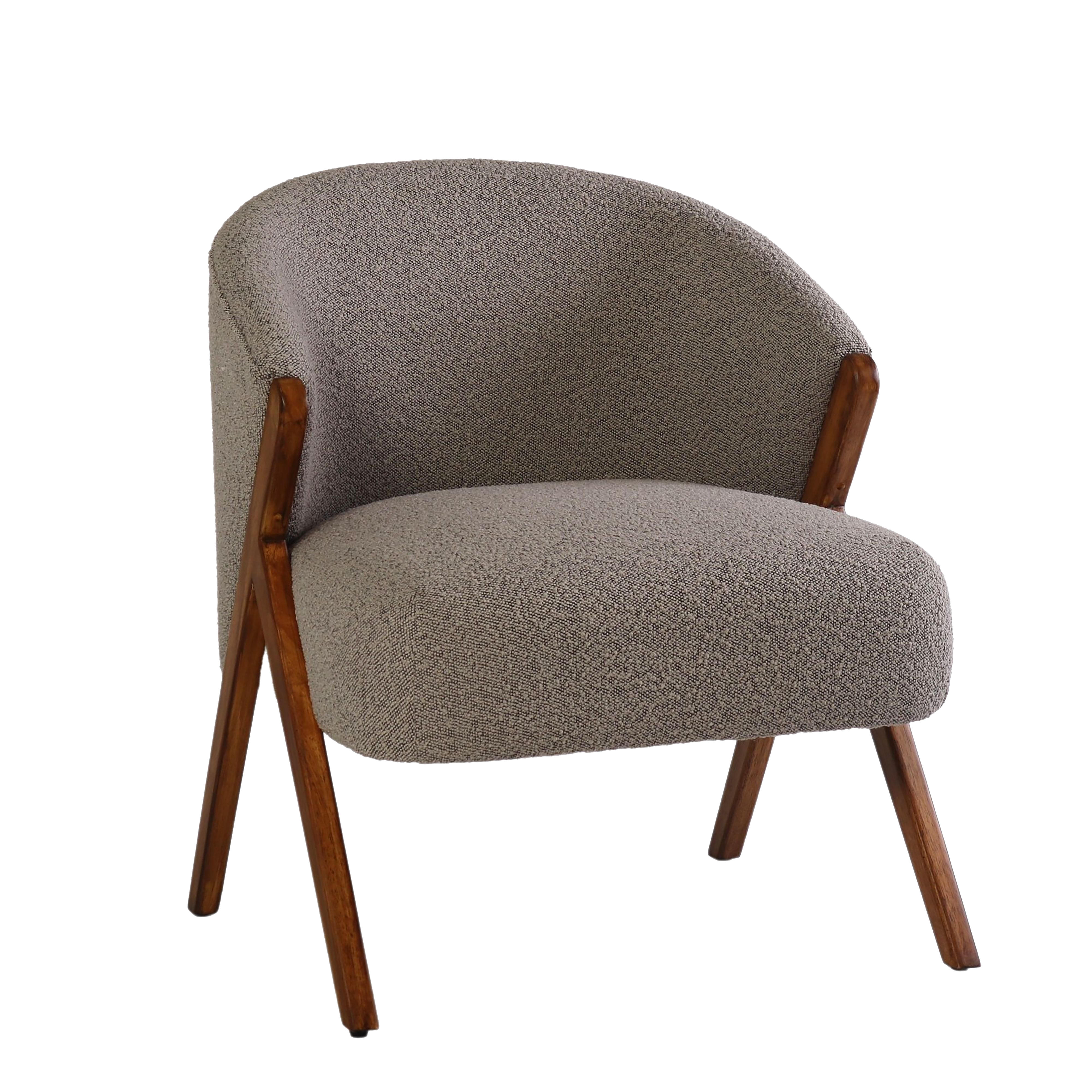 Grand Designs Lennox Boucle Armchair - Mushroom