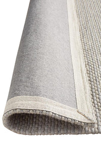 Hive Hand Made Wool Rug - Grey