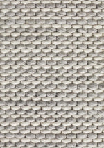 Load image into Gallery viewer, Hive Hand Made Wool Rug - Silver
