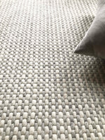 Load image into Gallery viewer, Hive Hand Made Wool Rug - Silver
