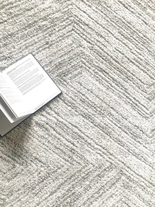 Frida Power-Loomed Rug - Silver