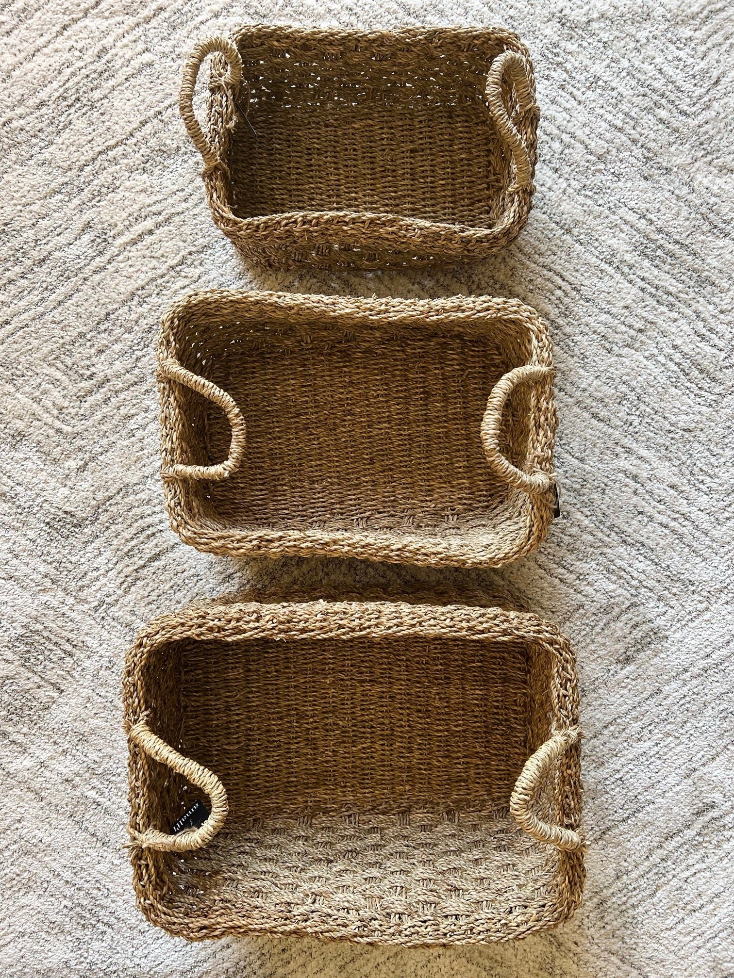 Envira Rectangular Seagrass Basket