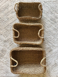 Envira Rectangular Seagrass Basket