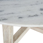Load image into Gallery viewer, Irving Round 1.5m Marble Dining Table - Natural
