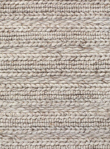 Ivy Handmade Rug - Silver