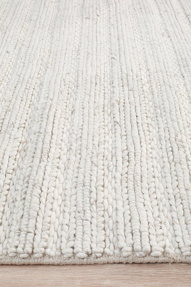 Ivy Handmade Rug - Ivory – Comeo Home