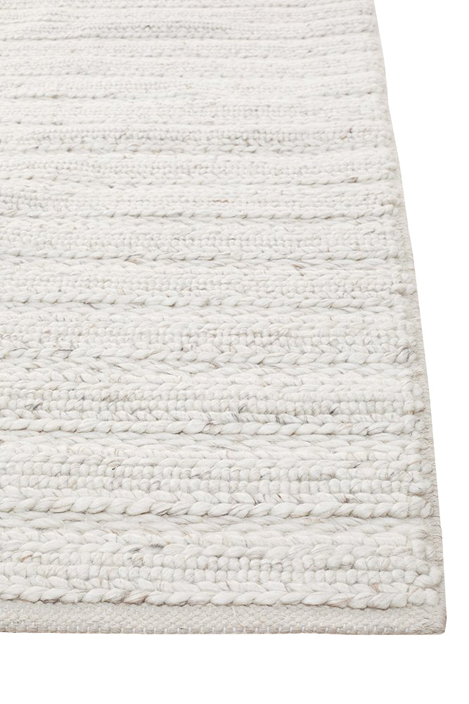 Ivy Handmade Rug - Ivory