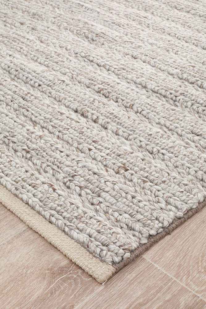 Ivy Handmade Rug - Natural