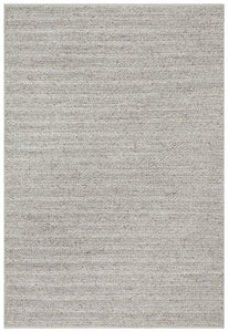 Ivy Handmade Rug - Silver
