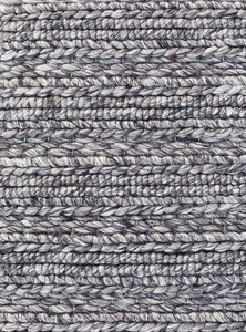 Ivy Handmade Rug - Steel