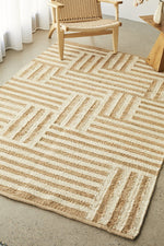 Load image into Gallery viewer, Jampur Hand Made Jute Rug
