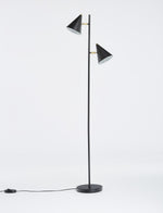 Load image into Gallery viewer, Liliet Metal Floor Lamp - Black
