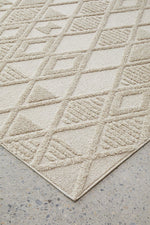 Load image into Gallery viewer, Kira Power-Loomed Polypropylene Rug - Natural
