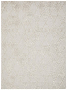 Kira Power-Loomed Polypropylene Rug - Natural