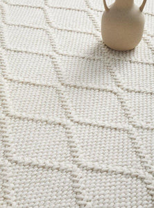 Lara Handmade Rug - Cream