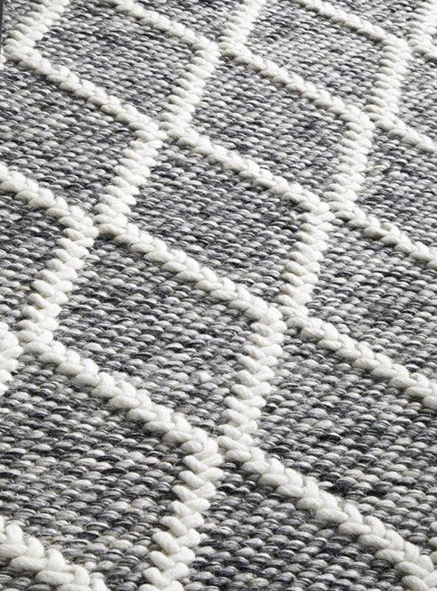 Lara Handmade Rug - Grey