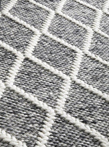 Lara Handmade Rug - Grey