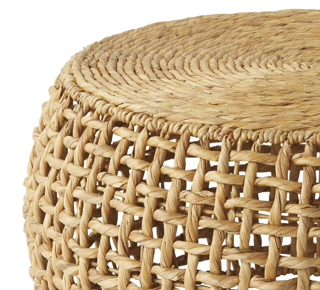 Lazlo Round Coffee Table Natural Comeo Home