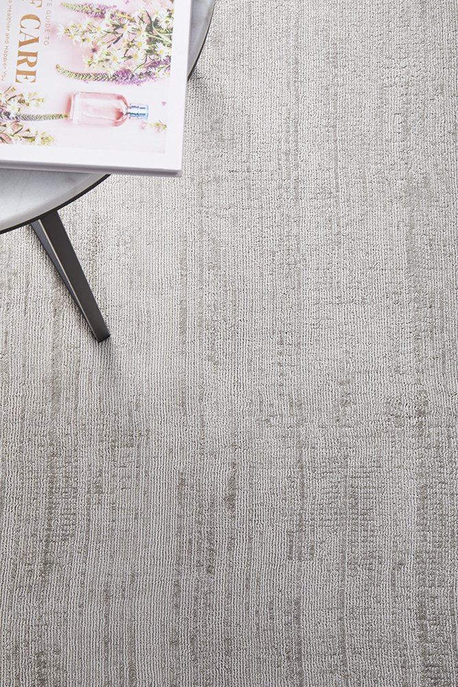 Lazuri Hand Made Viscose Rug - Fossil