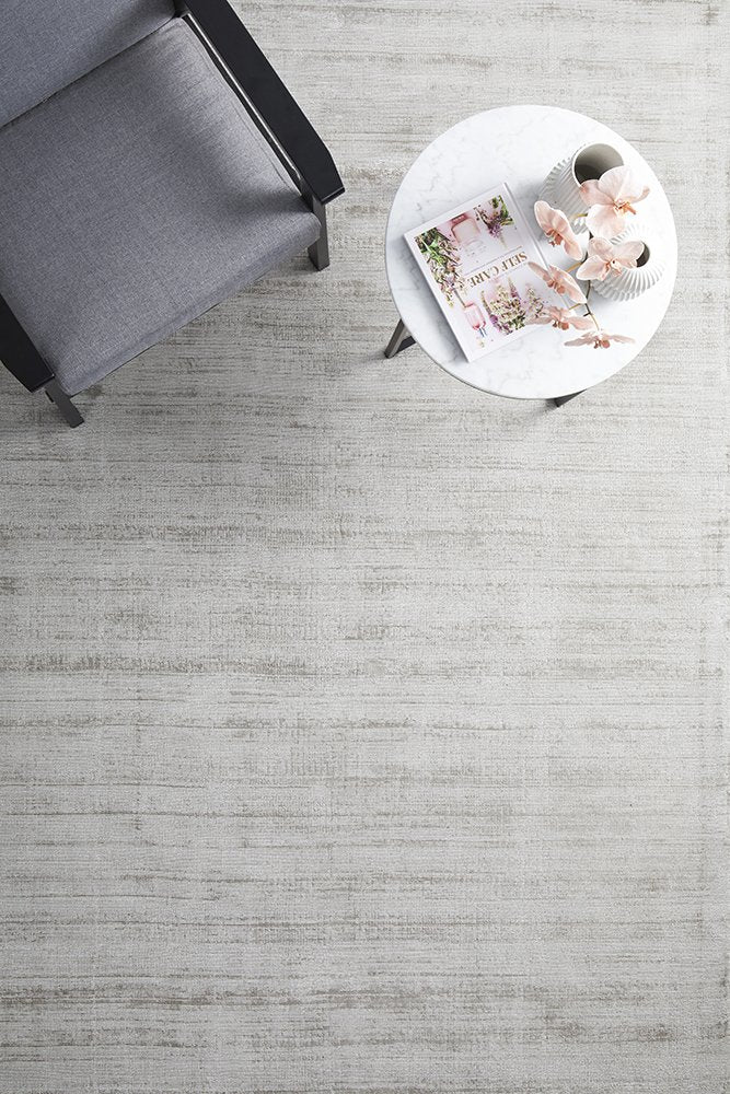 Lazuri Hand Made Viscose Rug - Fossil