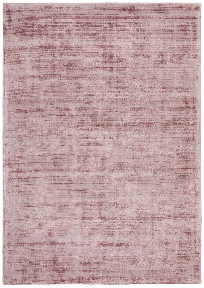 Lazuri Hand Made Viscose Rug - Rose