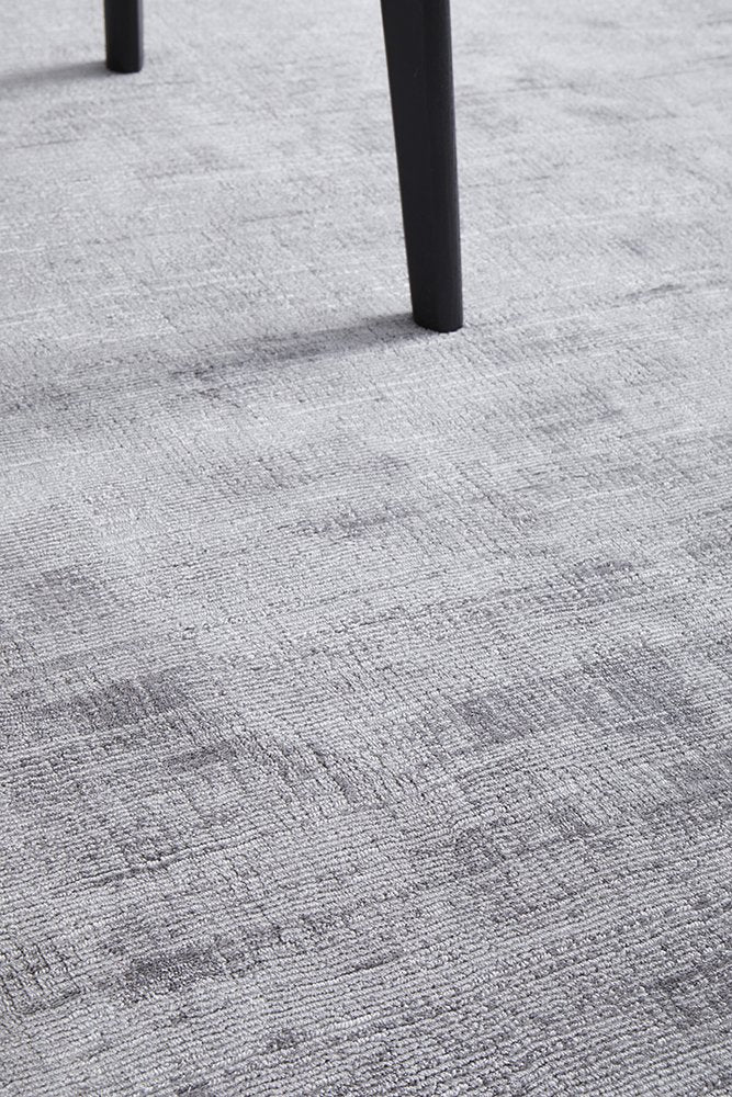 Lazuri Hand Made Viscose Rug - Stone