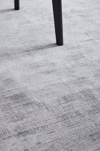 Lazuri Hand Made Viscose Rug - Stone