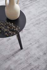 Load image into Gallery viewer, Lazuri Hand Made Viscose Rug - Stone
