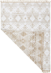 Leila Hand Made Reversible Jute And Cotton Rug