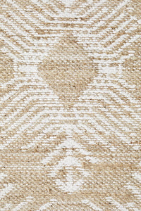 Leila Hand Made Reversible Jute And Cotton Rug