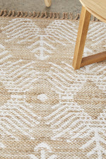 Load image into Gallery viewer, Leila Hand Made Reversible Jute And Cotton Rug
