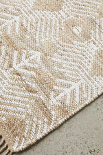 Load image into Gallery viewer, Leila Hand Made Reversible Jute And Cotton Rug
