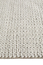 Load image into Gallery viewer, Lilian Hand Made Wool Rug - Silver
