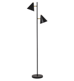 Load image into Gallery viewer, Liliet Metal Floor Lamp - Black
