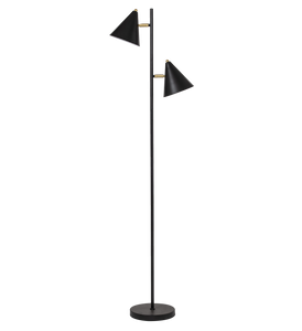 Liliet Metal Floor Lamp - Black