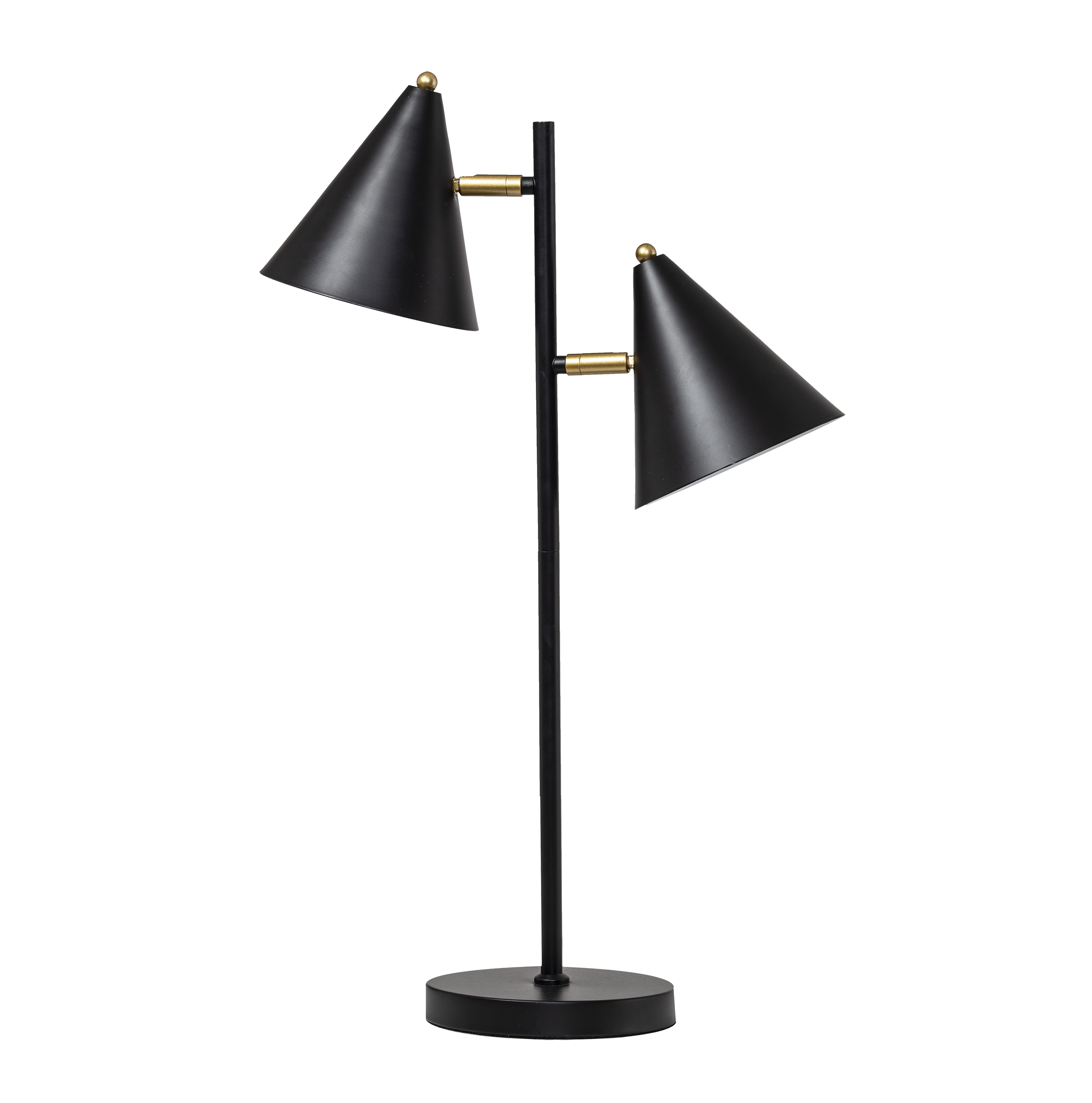 Liliet Metal Table Lamp - Black