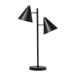 Load image into Gallery viewer, Liliet Metal Table Lamp - Black
